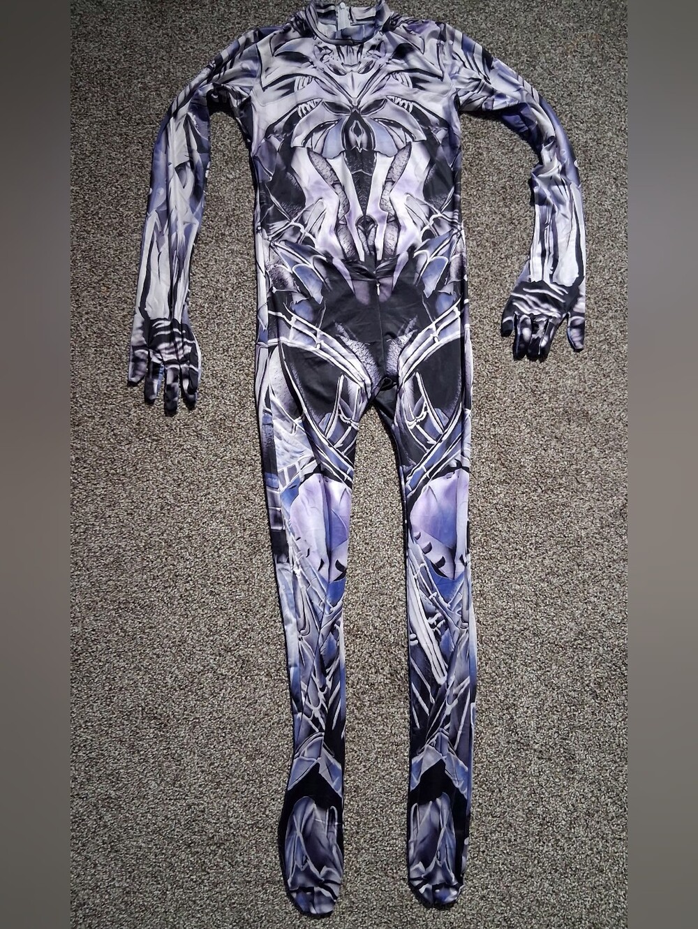 NWOT- Mens Full Body Skelton Unitard